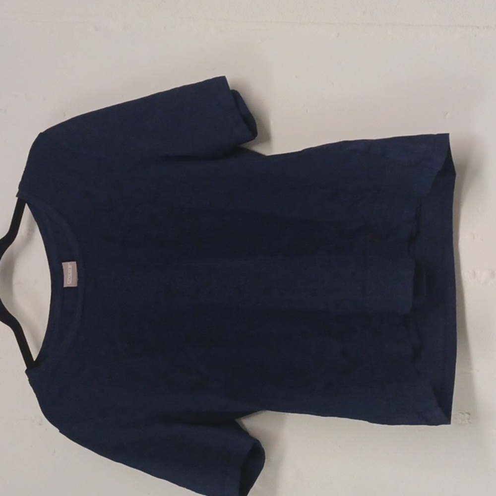 Chico's Navy Lace Top Size 2